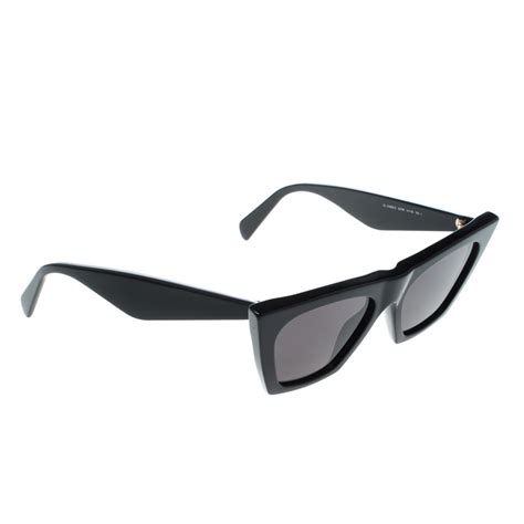 celine cl41468 s black black|CELINE Edge Sunglasses CL 41468/S Black.